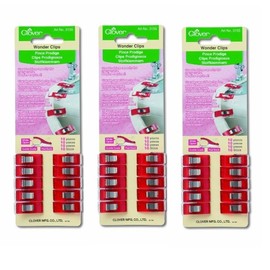 Bulk Buy: Clover Needle Crafts Wonder Clips 10/Pkg (3-Pack)