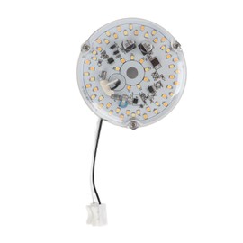 Fayelume 3.93 Inch LED Ceiling Fan Light, AC 18W 2000LM Fan LED Light Replacement, LED Retrofit Lights Panel, Dimmable 3 Color Temperature, for Ceiling Flush