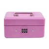 Small Security Lock Box with Coin Tray Metal Material with