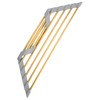 Snailhouse Small Triangle Roll Up Dish Drying Rack, Stainless Steel