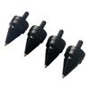 Precisiongeek - Large Aluminum Anodised Black Speaker Spikes M8 x