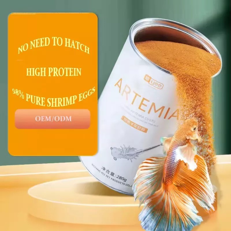 YEE DECAPSULATED BRINE SHRIMP EGGS 2.8 oz (80 gr) ARTEMIA
