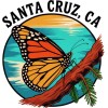 Santa Cruz California Sticker 3”