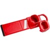 Hutzler 718 Garlic Slicer and Shredder, Red
