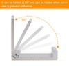 WaaWee Pack of 5 Folding Wall Hooks, Foldable Clothes Hooks,