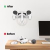 Bricok VR Wall Mount Aluminum Alloy,VR Headset Wall Mount Storage