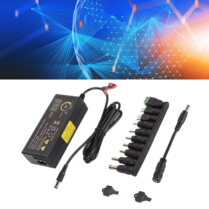 60W Universal Power Supply Adjustable DC 5V‑24V Variable Switching AC/DC