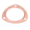 2pcs 3inch Copper Header Exhaust Collector Gaskets Reusable for SBC