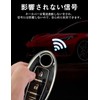 [LETINGFAR] キーケース 日産用 スマートキーケース キーカバー 柔らかい TPU素材 3ボタン 日産専用設計 キーホルダー