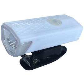 USB充電式 自転車 サイクルLEDライト 300ルーメン 白色 RPL-2255-W 着脱工具不要