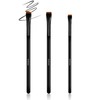 Ultra-Thin Eyebrow Brush Set - Raffaello 3Pcs Angled Precision Eyeliner