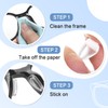 FOFALY Glasses Nose Pads, Anti Slip Eyeglass Nose Pad 3.2mm