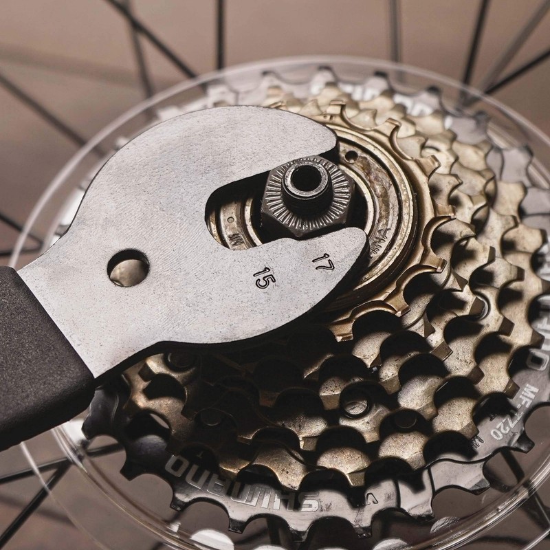 Llave para quitar pedales de bicicleta de bicicleta, llave cónica,