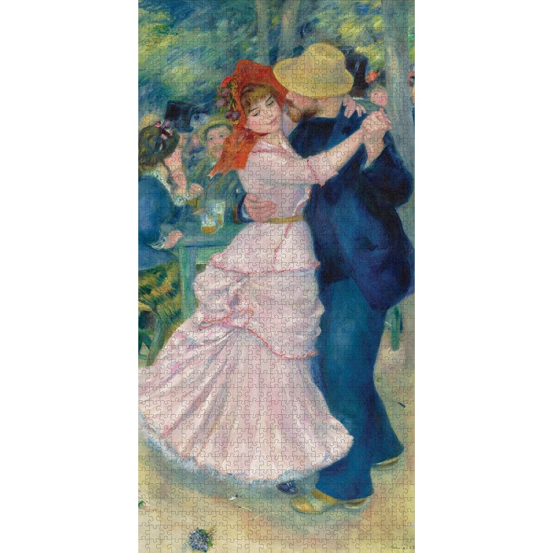 Pomegranate Pierre-Auguste Renoir: Dance at Bougival Rompecabezas de 1000 piezas