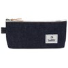 Luddite LDD-GPN-100 Gusset Pencil Case, Okayama Denim