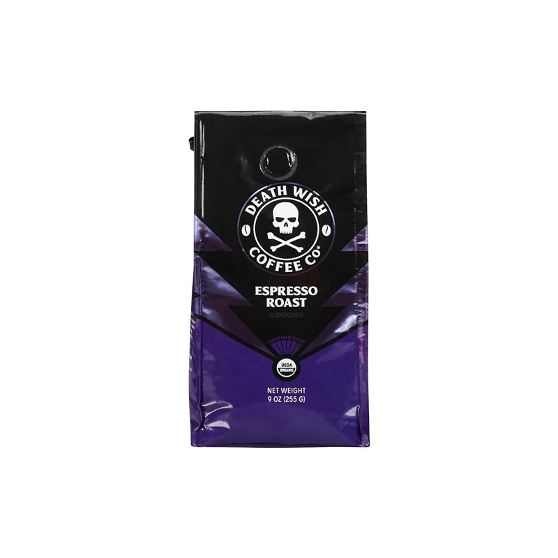 Death Wish Coffee Coffee Grnd Espresso 9 OZ