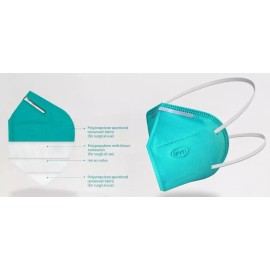 BYD 5 pcs BYD DE2322 N95 Protective Disposable Face Mask Cover N95 NIOSH Approved