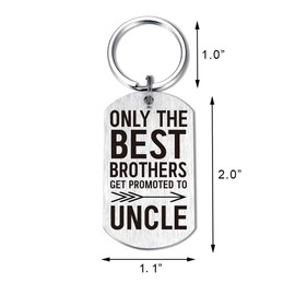 New Uncle Gifts for Brother, Brothers Get Promoted to Uncle 2021, Pregnancy Announcement Gifts for Uncles