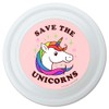 GRAPHICS & MORE Save The Unicorns Rainbow Funny Humor Novelty