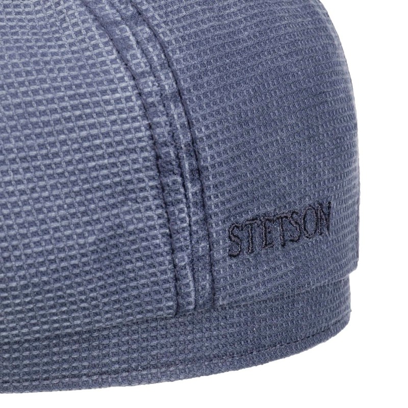 Stetson Hatteras Unisex Cotton Flat Cap - Peaked Cap -