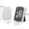 Lancoon Wireless Indoor/Outdoor Thermometer Transmission up to 100 Meters Precision