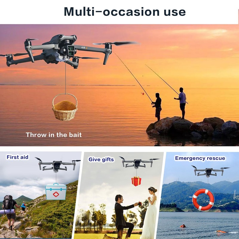 HENWAFX DJI Ar3 Payload Airdrop System is Suitable for Transporting