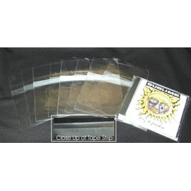 100 OPP Plastic Bag for Standard CD Jewel Case (Standard CD Jewel Case Plastic Wrap)