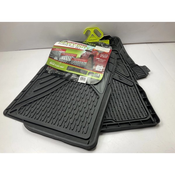 Hopkins 79000 27.5"x18.5" Full Size Heavy Duty Black Floor Mats