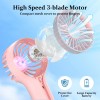 k36 Mini Personal Fan Handheld, Small Portable Handheld Fan, Battery