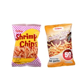 Shrimp Snack Cracker [CalBee] Multi Flavors Combo Movie Night Snack Box (2 Combo, ORG+Garlic)