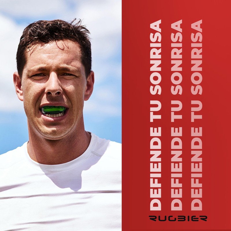 Rugbier Classic Rugby Mouth Guard for Adults and Teens Aged