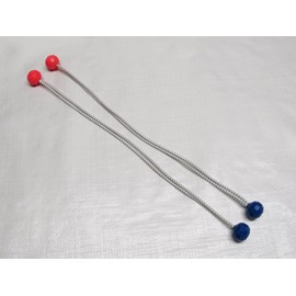 Bungee Sail Ties with Balls x2 (4MM X 400MM Sail Fastners Secure Hold Marine Boat Deck Yacht)