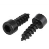 FEEIMOL Carbon Steel Self-Tapping Screws Black Hex Socket Screws M3