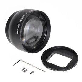 GLIDER MJ27-52 2x Zoom Lens Telephoto Lens for GoPro 52mm (HERO7black/HERO6)