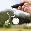 FDGGT Pack of 30 Metal Key Ring DIY Key Ring