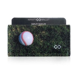 Infinity Wallet - Minimalist Wallet for Men and Women (Sports - Baseball)
