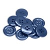 Pack of 12 Navy Sewing Buttons 0.75 inch 4 Hole