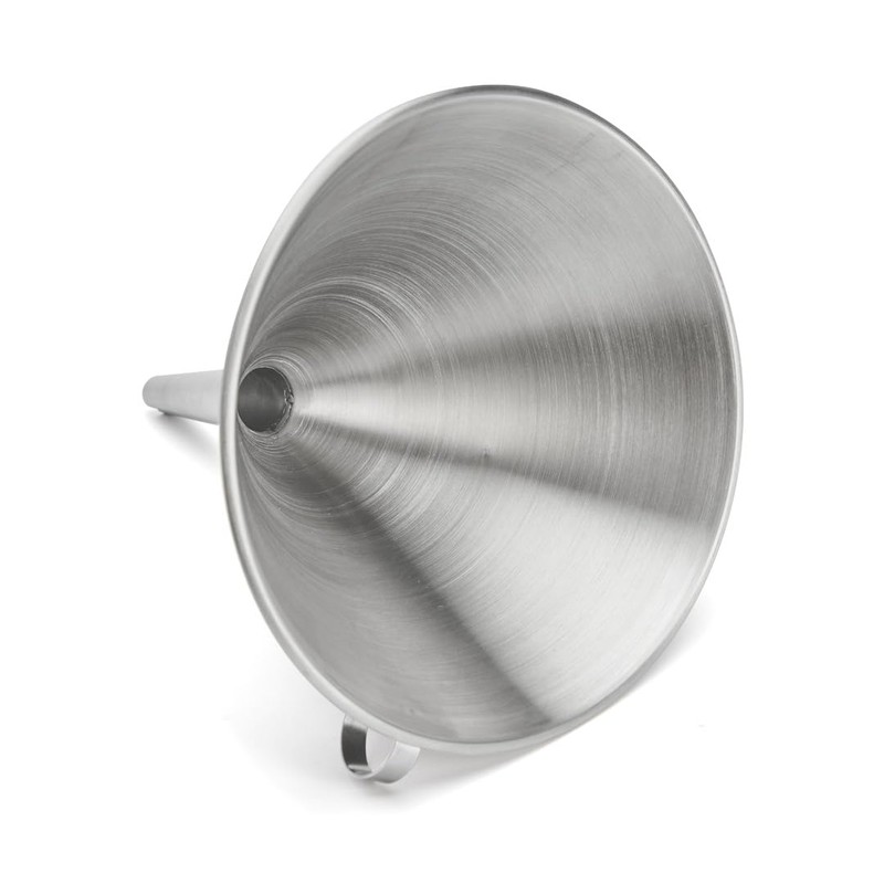 De Buyer 3356.12 N Funnel with Filter Stainless Steel Diameter