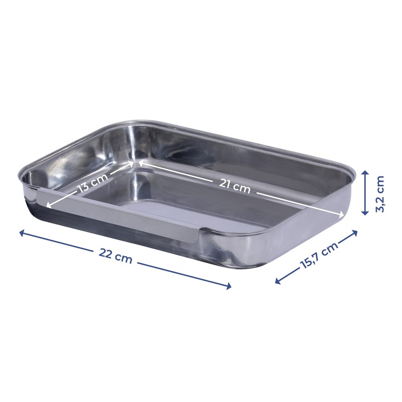 Maximex Breading Set Stainless Steel 3-Piece Set - 3-Piece Stainless