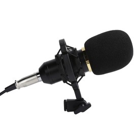 Nikou Microphone Condenser Computer Streaming Broadcasting Singing Device BM800 Recording Kit USB Mic with Shock Mount for Live Broadcast