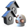 HTZSAFE Driveway Alarm- Driveway Alarms Wireless Outside Weatherproof Solar Motion
