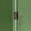 Red Lantern 6 ft. Classic Arch Velvet Room Divider Green