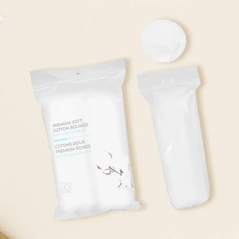 Miniso Paquete De Almohadillas Algodón 5.7 Cm 120 Piezas