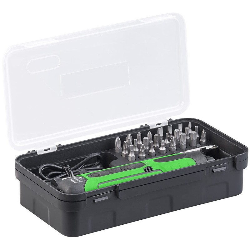 AGT Professional Rod Cordless Screwdriver: Cordless Stick Screwdriver, USB, 25