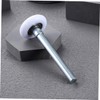 Operitacx 4pcs Nylon Garage Door Rollers Door Track Steel for