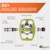 IMPALAPRO - Click Pedals Double Function SPD/Platform Compatible with Shimano