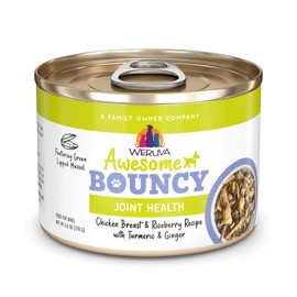 Weruva Awesome Bouncy, Chicken & Rice, 6oz Can (Pack of 8)