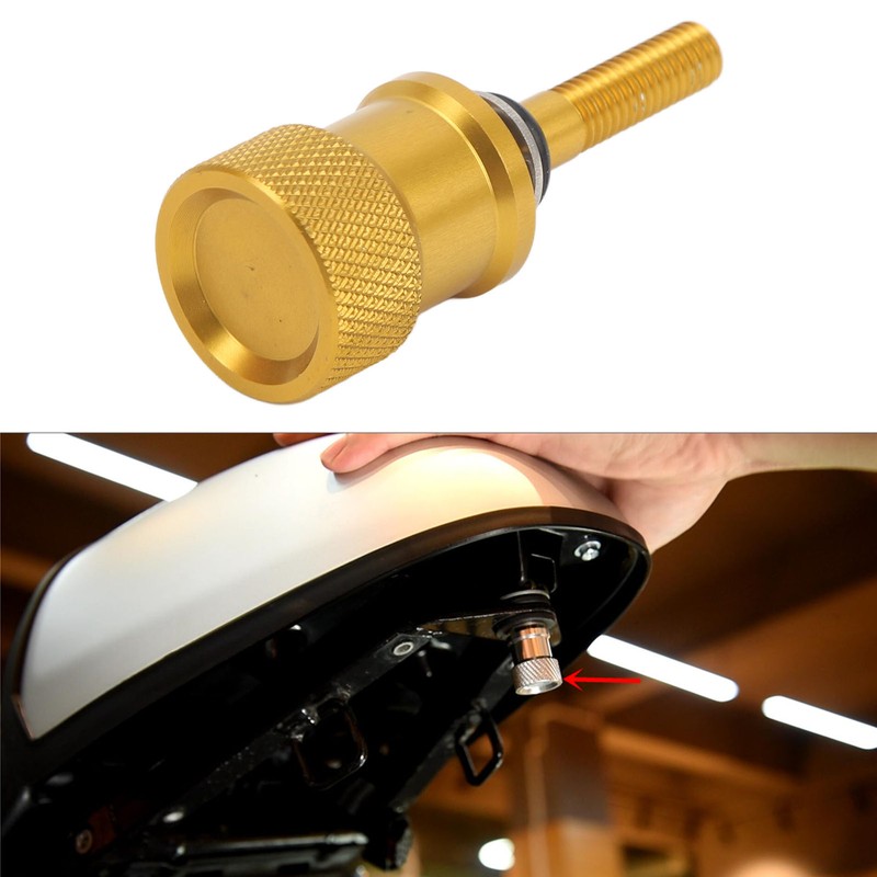 Motorcycle Rear Seat Bolt Secure Aluminum Alloy High Strength Quick