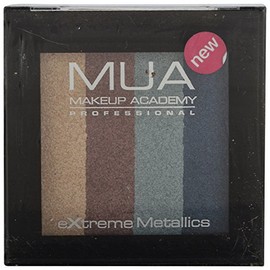 MUA Metallic Lidschatten Quad - Show Stopper