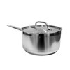 Update International 3 1/2 Qt Induction Ready Stainless Steel Sauce